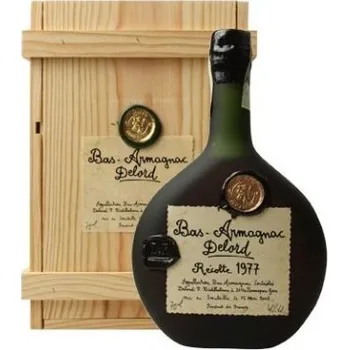 Brandy Armagnac Delord Millésimés - ročník 1977 0,7l, 40% alc.
