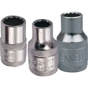 Gola hlavice CROMWELL Hlavice nástrčné 3/8'' 12-hranné standard a prodloužené standard - Whitworth 5/16''