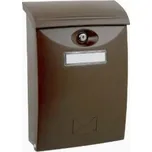 Poštovní schránka ABS plastová hnědá