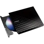ASUS SDRW-08D2S-U LITE, černá, externí DVD vypalovačka, DVD-R 8x, DVD+R 8x, DVD-RW 6x, DVD+RW 8x, DVD-R9(DL) 6x, DVD+R9 (DL) 6x, DVD-RAM 5x, 24x CD, 8x DVD, CD-R 24x, CD-RW 16x