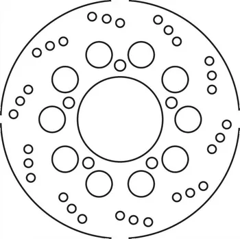 Brzdový kotouč Brembo (Itálie) Zadní brzdový kotouč Brembo - Kawasaki ZX7 R Ninja, 750ccm - 99>03