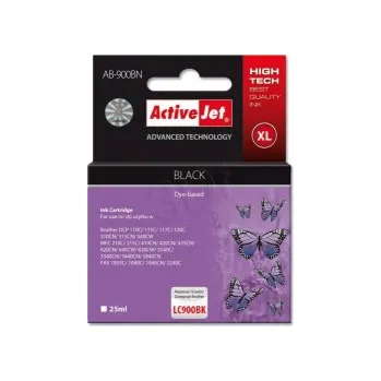 Počítač Cartridge inkoustová náplň Printline kompatibilní s Brother LC-900Bk, černá