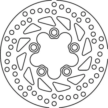 Brzdový kotouč Brembo (Itálie) Zadní brzdový kotouč Brembo - Kymco Grand Dink 125, 125ccm - 02>