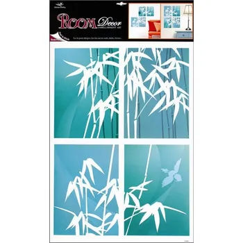 Anděl Přerov Pokojová dekorace samolepící bambus 4 obdélníky 70x42cm