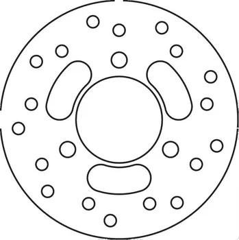 Brzdový kotouč Brembo (Itálie) Přední brzdový kotouč Brembo - Honda SR DIO, 50ccm - 00>