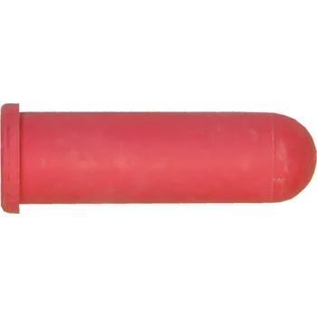 Cucák pro napájecí kbelík 10 cm červený rovný