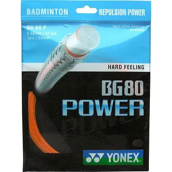 Tenis Badmintonový výplet YONEX BG 80 POWER 10 m