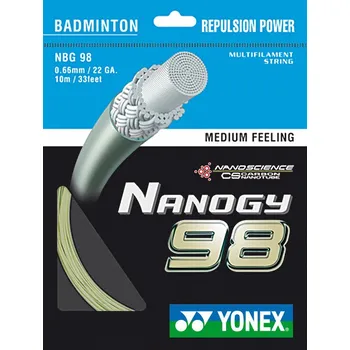 Struna na výplet tenisové rakety Badmintonový výplet Nanogy 98 - 10 m