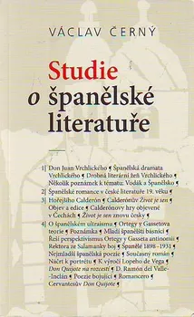 Studie o španělské literatuře: Václav Černý