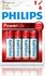 Článková baterie Philips baterie AA PowerLife, alkalická - 4ks