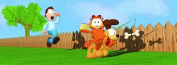 Záložka Záložka – Úžaska - Zlobivý Garfield