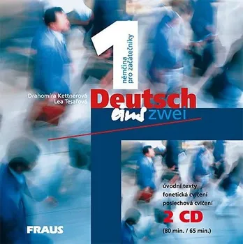 Německý jazyk Deutsch eins, zwei 1 - CD /2ks/