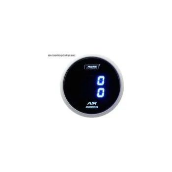 PROSPORT duální digitální ukazatel tlaku vzduchu s modrým podsvícením a kompaktními elektr. snímači tlaku