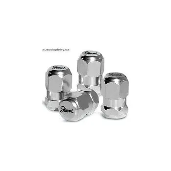 Tuning Kryty na ventilky UNI design Exagonal chrom - ALU chrom