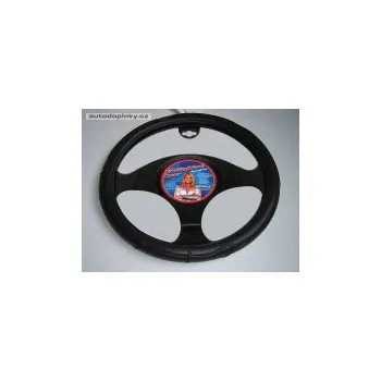 Potah na volant Autostyle potah na volant PVC Anti-Slip UNI - barva černá pro volanty 37-39cm SLEVA 5%