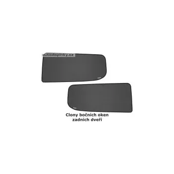 Stínítko do auta Milotec sluneční clona - zadni dvere Škoda Fabia II hatchback (polyamid) SLEVA 2%