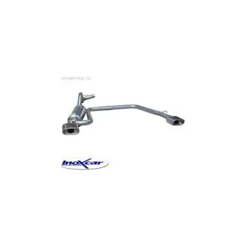 Výfuk pro motocykl INOXCAR DUPLEX celonerezový dvojitý koncový díl výfuku Audi A3 1.8/Turbo/TDi -- do roku výroby -2003 ( koncovka 2x120x80mm )