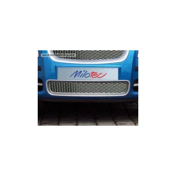Auto-moto Milotec mřížka sání do předního nárazníku Škoda Fabia II / Roomster (stříbrný/Nerez) SLEVA 2%