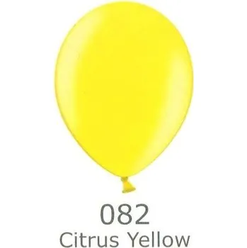Balónek Balónek žlutý metalický 082 Belbal 1100082