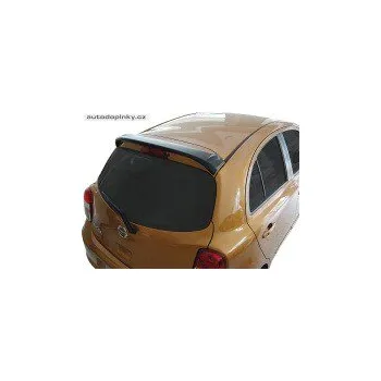 Tuning Autostyle zadní spoiler kšilt nad okno Nissan Micra K13 -- od roku výroby 2011- SLEVA 5%