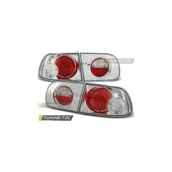 Zadní světlomet Zadní světla, lampy Honda Civic, 1992-1995, 3dveř, čiré/chrom SLEVA 17%