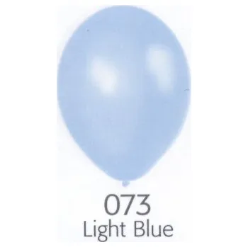 Balónek Balónky světle modré metalické 073 Belbal 1100073