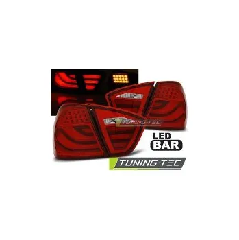 Osvětlení automobilu Zadní světla, lampy LED BAR, BMW 3 E90 sedan, 03/2005-08/2008, červené