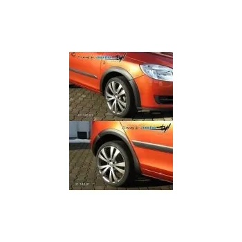 Blatník karosérie Lemy blatníků - černý desén Škoda Fabia II facelift -- od roku výroby 2010-