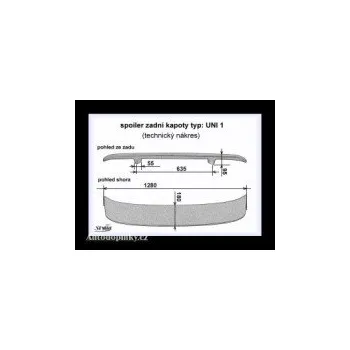Tuning Zadní spoiler křídlo Alfa Romeo 155