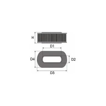 Vzduchový filtr Sportovní filtr Green MITSUBISHI PAJERO 2,5L TD intercooler výkon 73kW (99hp) typ motoru 4D56TD rok výroby 90- SLEVA 3%