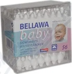 Vatová tyčinka Bellawa vatové tyčinky pro kojence 56 ks