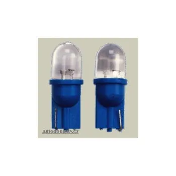 Autožárovka Autostyle LED žárovka 12V 1x bodová LED patice T10 -- barva osvětlení - modrá SLEVA 5%
