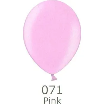 Balónek Balónek světle růžový metalický 071 Belbal 1100071