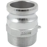 Vsuvka s vnějším závitem 2 1/2" Kamlok, DN65 nerez