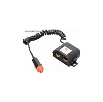 Elektrická zásuvka Rozdvojka 12/24V s kabelem SLEVA 10%