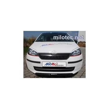 Auto-moto Milotec přední lišta masky Škoda Citigo 3/5dv. (ABS černá metalíza) SLEVA 2%