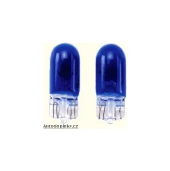 Autožárovka Autostyle žárovka 12V 5W patice T10 -- barva osvětlení - modrá SLEVA 5%