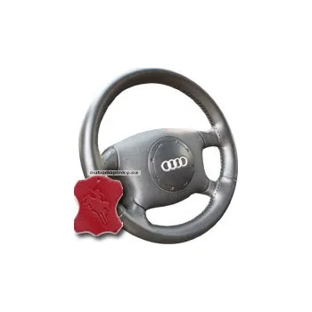 Potah na volant Potah volantu kožený Maria Cavallo velikost CX barva červená SLEVA 6%