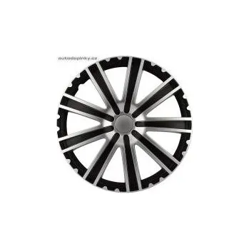 Poklice na kolo Poklice na kola 15" model Toro (barva černé/stříbrné) - 4 kusy SLEVA 10%
