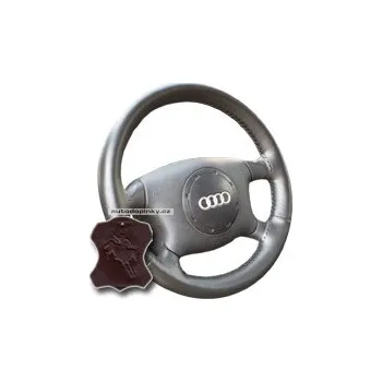 Potah na volant Potah volantu kožený Maria Cavallo velikost CX barva tmavě hnědá SLEVA 6%