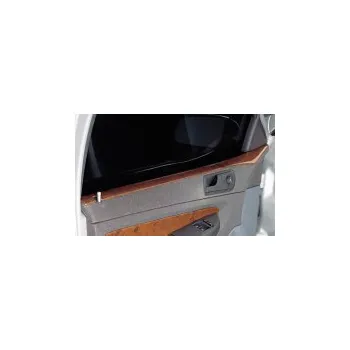 Tuning Milotec dekor výplně dveří - horní velký Škoda Fabia I (ABS kořenové dřevo) SLEVA 2%