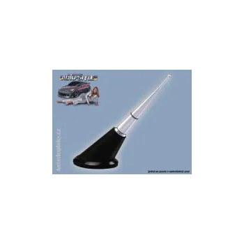 Autoanténa AERO VI tuningový anténní prut délka 90mm barva ALU ( obsahuje adaptér na závit M5, M6 a M7 )