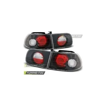 Zadní světlomet Zadní světla, lampy Honda Civic, 1992-1995, 3dveř, čiré/černé black SLEVA 17%