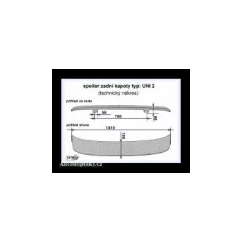 Tuning Zadní spoiler křídlo Fiat Croma -- rok výroby 85-96