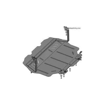 Kryt motoru Kryt pod motor Škoda Yeti -- od roku výroby 2009-