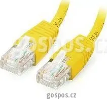 Síťový kabel Equip patch kabel U/UTP Cat. 5E, 1m, žlutý