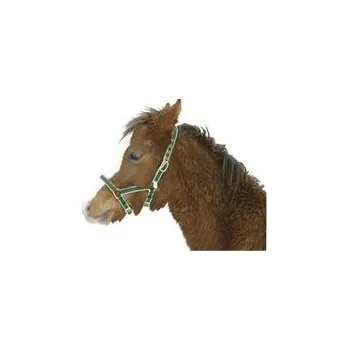 Ohlávka nylonová hříběcí Exklusive červená