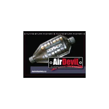 Výfuková trubka Sportovní rezonátor hliníkovaná ocel STD-KAT průměr vstupu 55mm