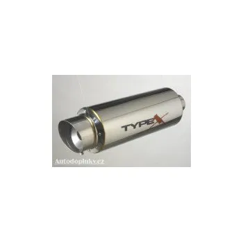 Výfuk pro motocykl Sportovní nerezový výfuk UNI Type X Racing Type III