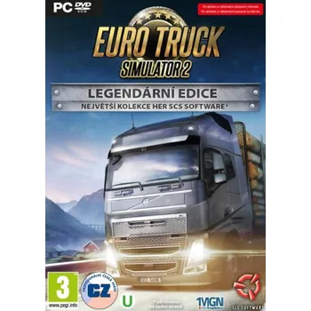 Počítačová hra Euro Truck Simulator 2: Legendární Edice PC